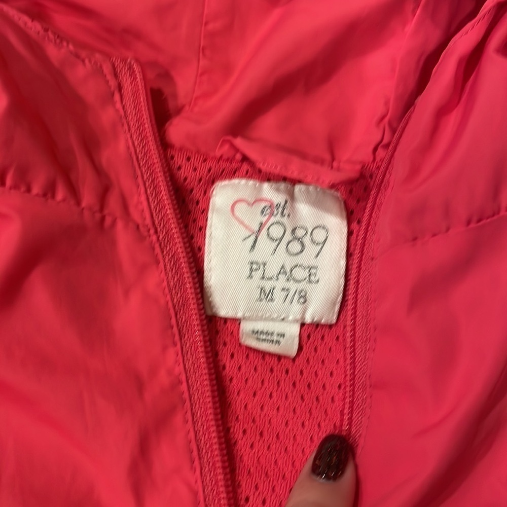 CHILDRENS place size medium girls ( small pin hole & marks on sleeves - Picture 3 of 4